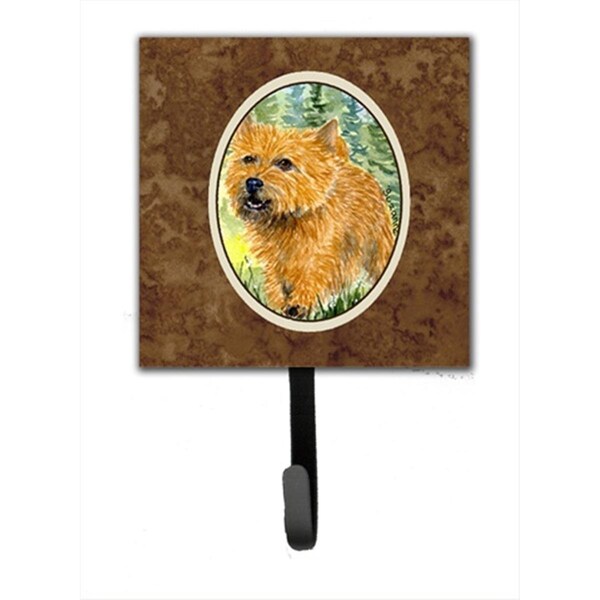 Jensendistributionservices 4.25 x 6 in. Norwich Terrier Leash Or Key Hook MI1712666 - main